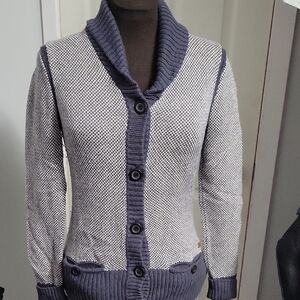 Small Roots Canada Shawl Collar Cardigan